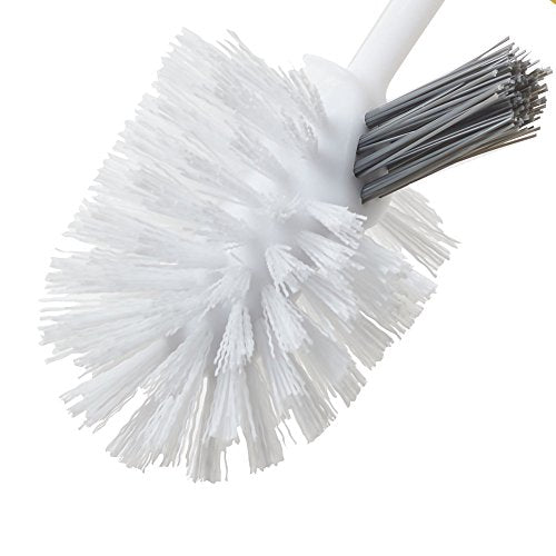 Toilet Bowl Brush With Under Rim Scrubber - view 2