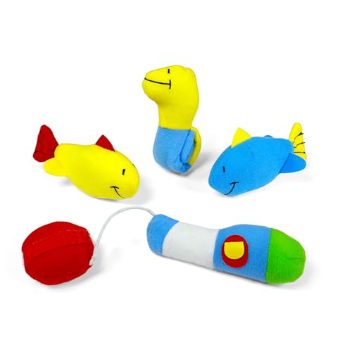 Baby My First Tackle Box 5-Piece Sensory Plush Toy Playset for Babies - view 5