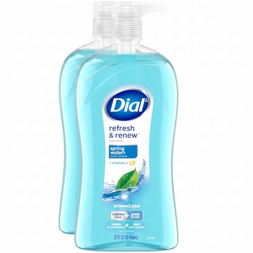 Body Wash, Refresh & Renew Spring Water, 32 fl oz (Pack of 2)