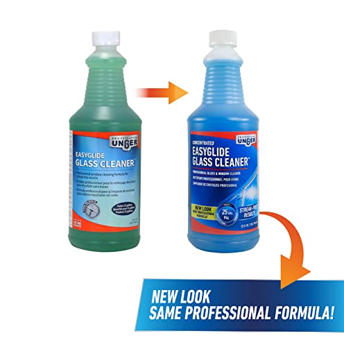 Professional Streak-Free EasyGlide Glass Cleaner Concentrate, 32 oz – Ammonia-Free, Makes 25 Gallons of Solution, Safe for Tinted Windows, LOW-E Glass, Windshields & Mirrors - view 2