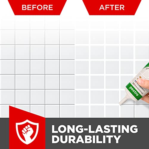 Tile Grout Repair XL – White Grout Filler Tube for Bathroom & Kitchen – Fast Drying, Odorless, Easy to Apply – Restores Tile Gaps, Cracks, Lines & Joints- (Bigger: 14,12oz - 400g) - view 3