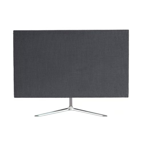 Monitor Dust Cover Keyboard Covers Case Anti-Static Dustproof Protective Cover for LCD/LED/HD Panel Case Computer Sleeve Compatible with PC, Desktop and TV (Dark Grey, 23-26inch) - view 2