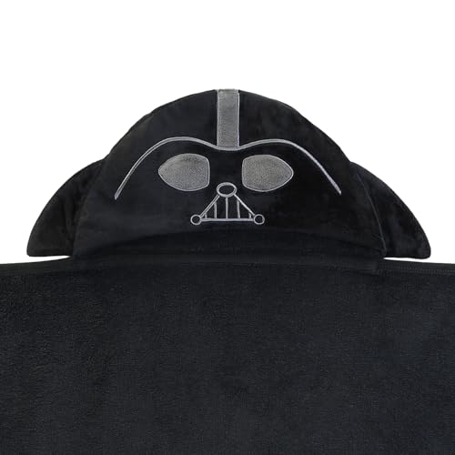 Star Wars Darth Vader Luxury Cotton Hooded Baby Bath Towel - view 3
