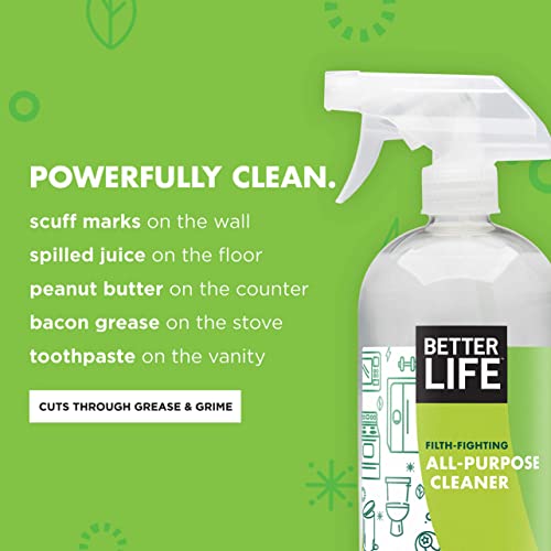 All Purpose Cleaner - Multipurpose Home and Kitchen Cleaning Spray for Glass, Countertops, Appliances, Upholstery & More - Multi-surface Spray Cleaner - 32oz (Pack of 2) Clary Sage/Citrus - view 3