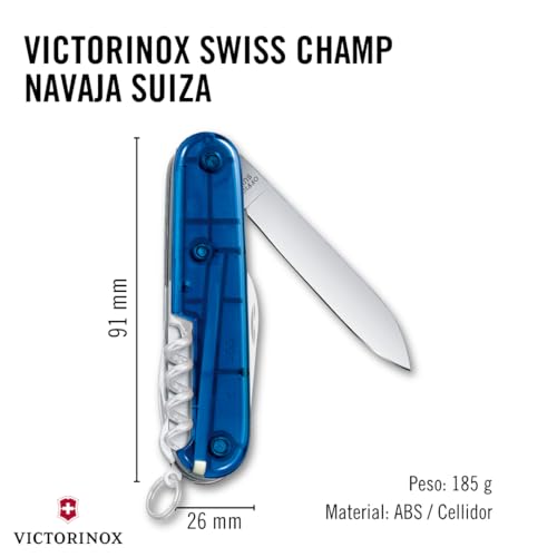 Swisschamp Multi-Tool (Sapphire), 91mm - view 3