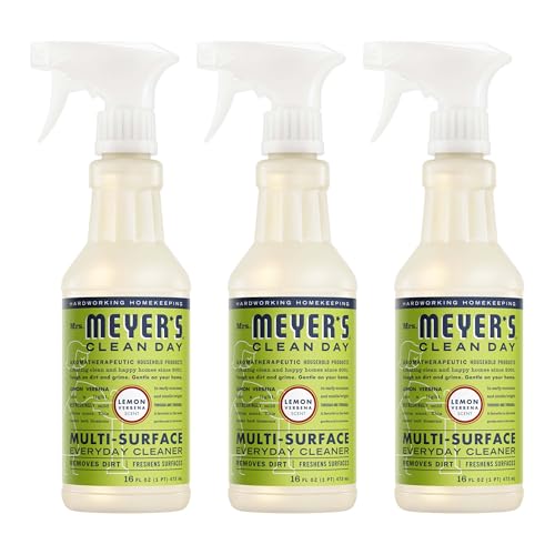 CLEAN DAY Cleaner Spray, Lemon Verbena, 16 fl oz, 3 Pack