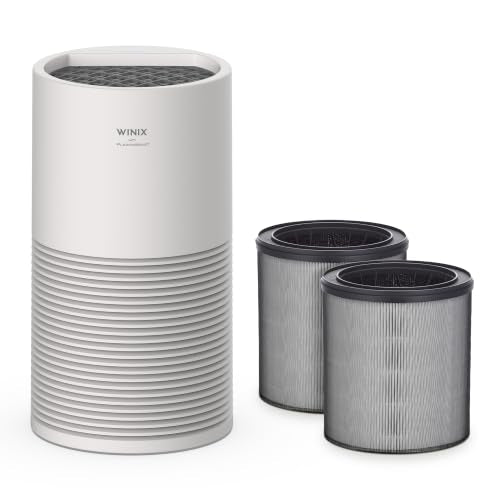 AT40 Air Purifier with 2 Years of Filters for Extra Large Room Up to 1968 Ft² in 1 Hr With Air Quality Monitor, True HEPA, Carbon Filter and Auto Mode, Captures Dander, Smoke, Dust
