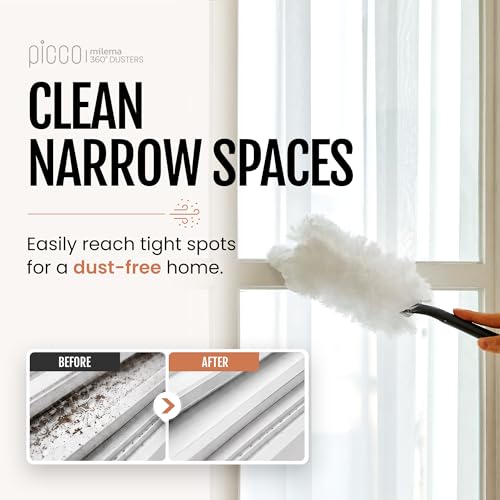 Picco 360 Double-Sided Duster, White, 1 Short Handle, 23 Refills - view 6