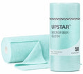 Microfiber Cleaning Cloth, Reusable Paper Towels Rolls, 50 Packs 12x12 inch Cleaning Rags for Washing Dishes, Kitchen, Bathroom, Car, Blue