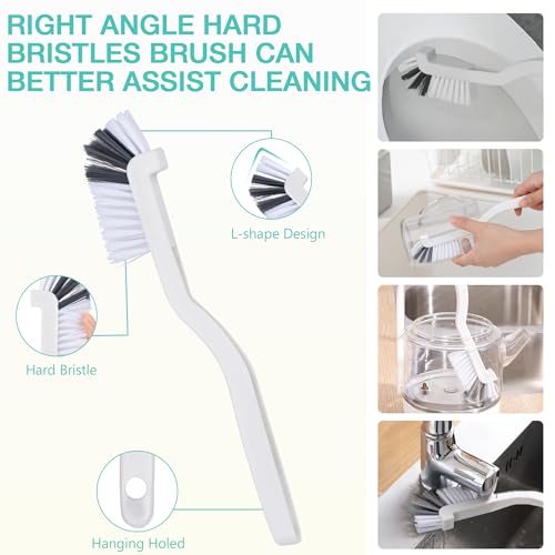 12PCS Grout Brush Set, Hard Bristle Crevice & Baseboard Tool - view 6
