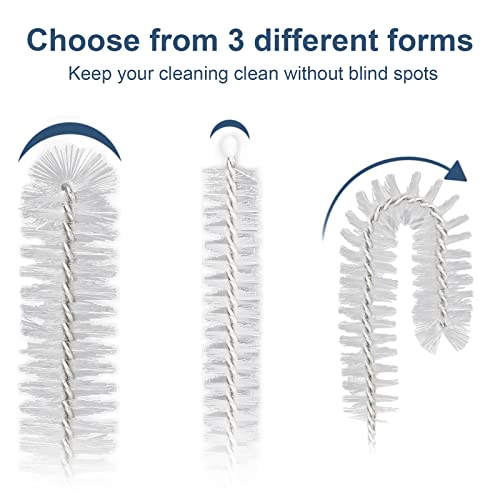 12 Pcs Straw Cleaner Brushes Set, 8.2 Inch Nylon Cleaning Brush - view 6