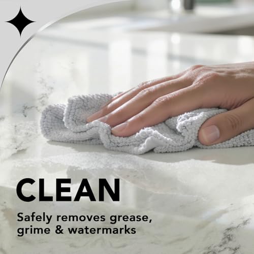 Quartz & Stone Countertop Cleaner and Polish, 2 Pack with Towel - view 3