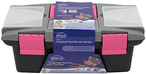 Tools 53 Piece Household Tool Set, Pink DT9773P - view 2