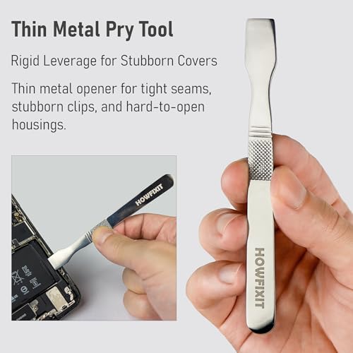 12-in-1 Electronics Opening Tool Kit, Professional Anti-Static Spudger Set with Plastic & Metal Pry Tools for Laptop, MacBook, PC, PS4, PS5, Xbox, Switch, Controller Repair - view 5