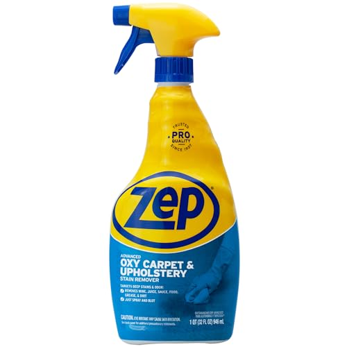 ZUOXSR32 Advanced Oxy Carpet and Upholstery Stain Remover 32 Fl Oz, Pack of 1