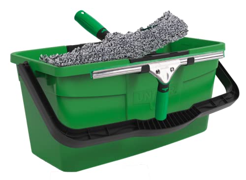 Commercial Window Cleaning Kit 3-in-1: Squeegee, Washer, Bucket