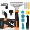 4 in 1 Caulking Tool Kit, Multi-Function Caulk Remover Tool(Orange)