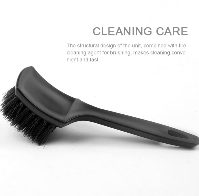 Carpet Brushes for Cleaning, Scrub Brush for Floor Mats, Cleaning Brush for Car Interior and Home, Simple and Practical (1, Black) - view 5