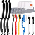 Window Sill Cleaner Tool - 14 Pcs Magic Door Window Track Cleaning Tool Kit