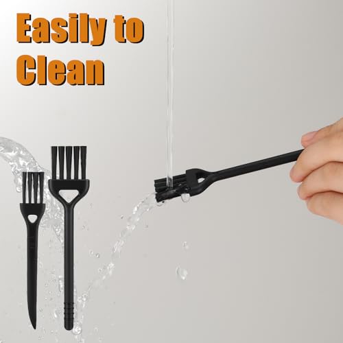 6 Pcs Mini Keyboard Cleaning Brushes Computer Brush Portable Cleaning Kit Antistatic Small Cleaner Multi-Function Brush Dust Clean Brushes for Camera Narrow Spaces (Black) - view 7