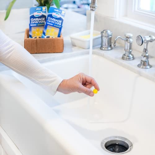 Disposer Care Freshener, Odor Eliminator, Quick & Easy-to-Use Garbage Disposal Freshener, Lemon Scent, 10 Use - view 4