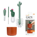 Cacti Bottle Cleaning Brush Set, Terracotta, 4 Piece Set