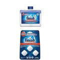 Dual Action Dishwasher Cleaner: Fight Grease & Limescale, Fresh, 8.45oz and In-Wash Dishwasher Cleaner: Clean Hidden Grease & Grime, 3ct