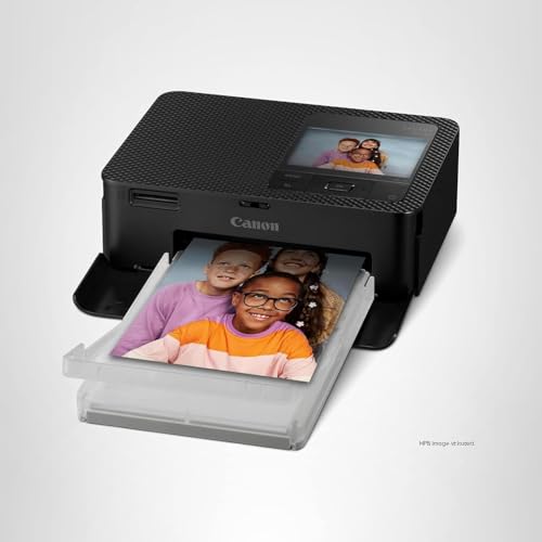 Selphy CP1500 Photo Printer Bundle (Black) with KP-108 Paper (108 Sheets) 3 Color Ink Cartridges & Tudak Cleaning Cloth – Wireless Compact Dye-Sub Printer Kit - view 2