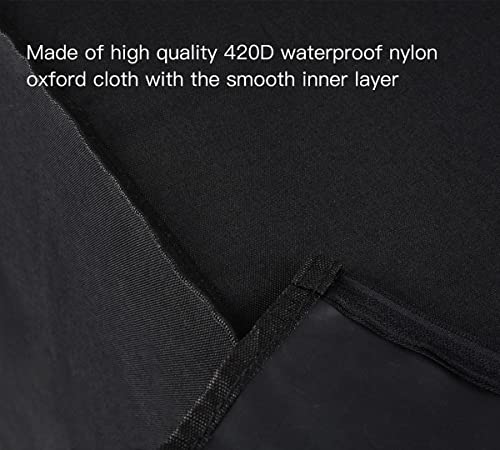 PC CPU Desktop Host Dust Cover Protector, Waterproof Desktop Mid-Tower Computer Host Dustproof Cover Full Case with Zipper, Anti-Static CPU Tower PC Dust Covers (10.6W x 20.5H x 24.6D) - view 4