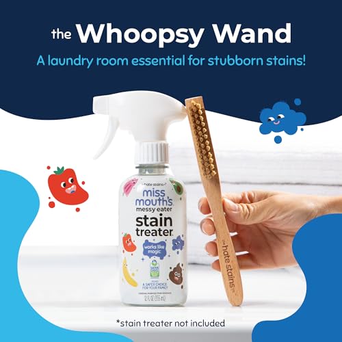 Messy Eater Laundry Brush for Stain Treating Fabrics - view 2