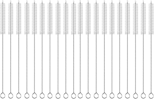 Straw Cleaner Brush Extend 12 inch, Extra Wide 12mm diam Pipe Cleaners, Extra Long Straw Brush for Sippy Cup, Water Bottle and Tubes, Drinking Straw Cleaning brush Set 10 Pack - view 8