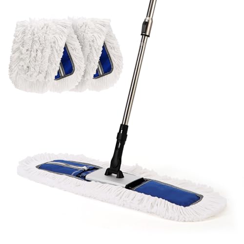 24" Heavy-Duty Commercial Dust Mop for Hardwood Floors