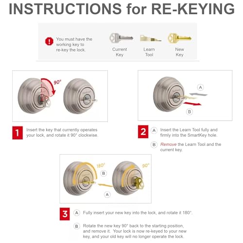Learn Tool for Rekeying Kwikset SmartKey Enabled Locks/Deadbolts, Steel - 83282-003 83283 - view 2