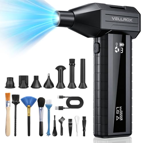 Electric Compressed Air Duster Rechargeable, 130,000RPM, 8000mAh - view 7