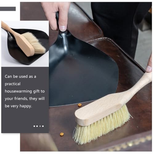Mini Hand Broom and Dustpan Set, Snap Together Desk Cleaning Tool - view 4