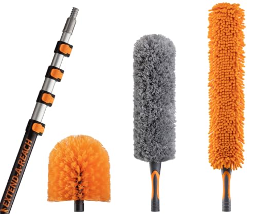 20 Foot High Reach Duster Kit with 4-12 ft Telescopic Extension Pole - view 8