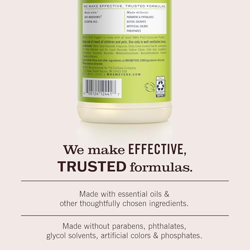 MRS. MEYER'S CLEAN DAY Multi-Surface Cleaner, Lemon Verbena, 16 fl oz - view 5