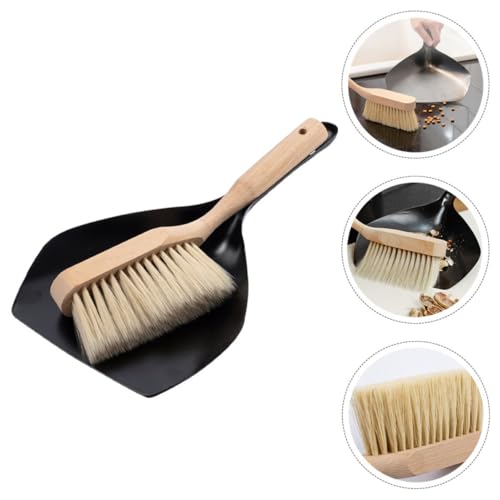 Mini Hand Broom and Dustpan Set, Snap Together Desk Cleaning Tool - view 5