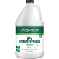12% Food Grade Hydrogen Peroxide Solution - 1 Gallon - Natural Multipurpose Cleaner - Made in USA - Ideal for Commercial, Residential, Kitchen, Bath, Laundry, and More
