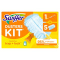 Dusters Starter Kit for Cleaning, Kit Includes 1 Handle and 5 Dusters