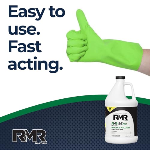 RMR-86 Pro Contractor Grade Mold Stain & Mildew Stain Remover Cleaning Solution, Professional Quality Formula, 1 Gallon - view 5