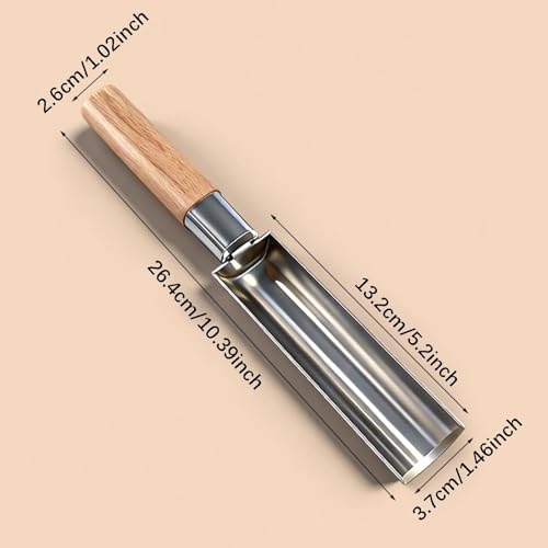 Meatball Maker Kitchen Gadgets,Practical Meatball Scooper with Wooden Handle for Household Cooking BBQ Kitchen Restaurant - view 4