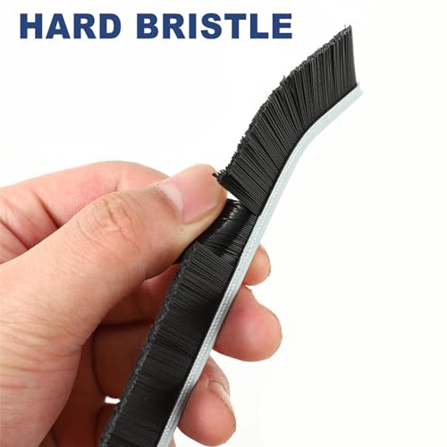 Hard Bristle Crevice Cleaning Brush, 5 PCS Crevice Cleaning Brush, Small Gap Cleaning Tools Grout Cleaner for Household Use Housekeeping Kitchen Bathroom Shower Tiles Window Corners - view 4