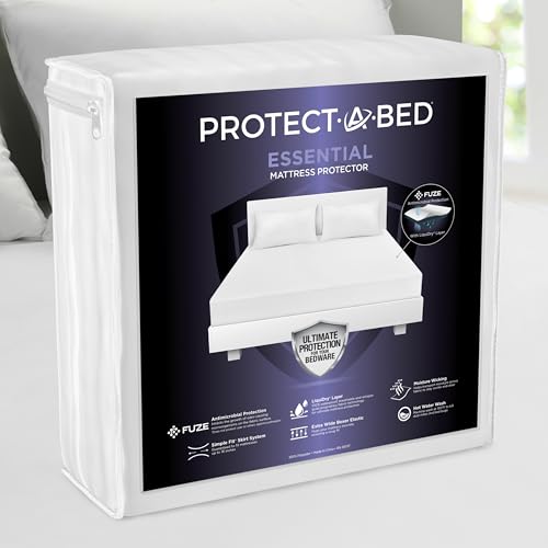 Essential Waterproof Mattress Protector, Queen