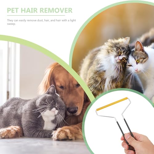 2pcs Metal Lint Remover Hand Scraper for PET Hair and Dust on Fabric - view 3