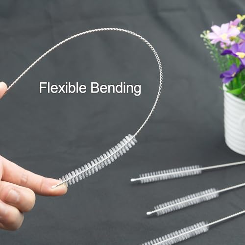 Straw Cleaner Brush for Stanley, 6Pcs Reusable Extra Long Straw Cleaning Brush for 14oz 20oz 30oz 40oz Stanley Mug, Cleaning Brushs for All Plastic, Glass, Stainless and Silicone Straws - view 4