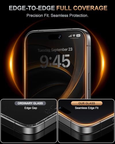 For iPhone 18 Pro Max 360° Matte Privacy Screen Protector, 2+1 Pack - view 5