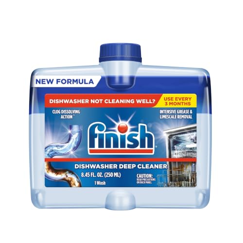 Dishwasher Cleaner Liquid, Limescale Remover, 8.45oz