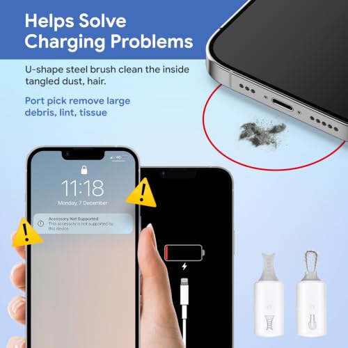 For iPhone Cleaning Kit, Multi-Tool for iPad AirPods Speaker & Charger Port - view 5