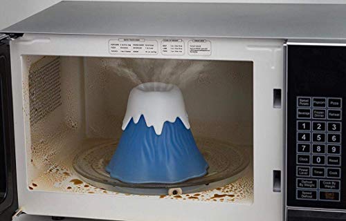 Volcano Microwave Oven Cleaner Kitchen Gadget Water and Vinegar Cleaning Erupting High Temperature Steamer Easy Use Eco Cleans For Home Office - view 6